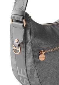 Borbonese LUNA MIDDLE CON ZIP - Cross body bag - cloud