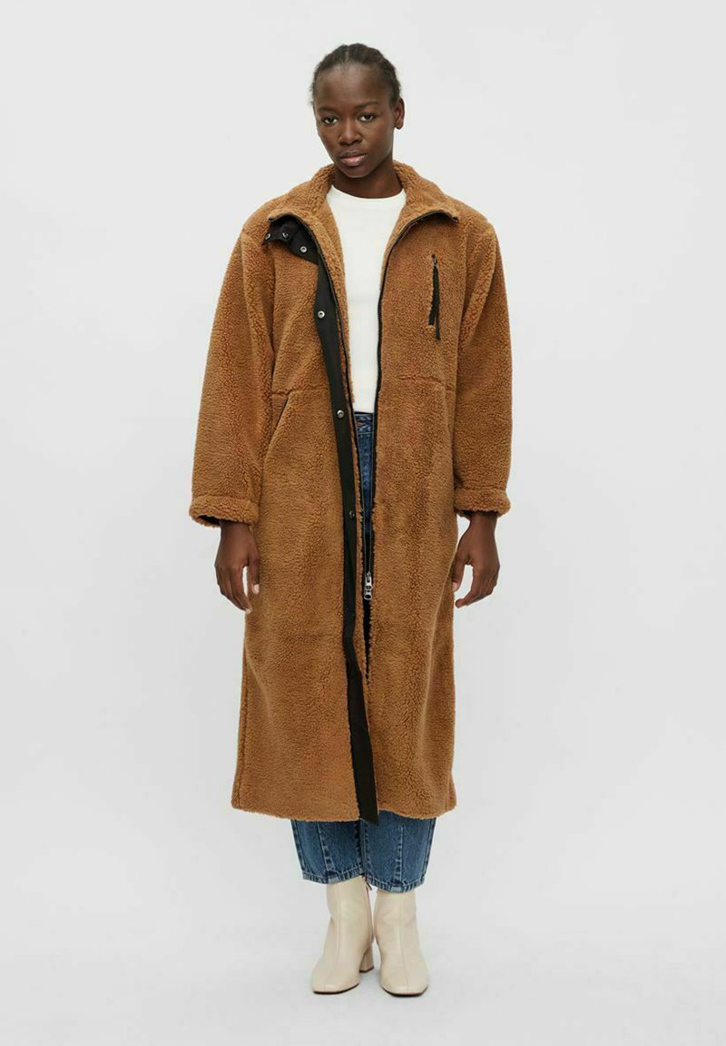 Damen Parkas | Object Wintermantel chipmunk/braun - QG82403 Damen Parkas | Object Wintermantel chipmunk/braun - QG82403