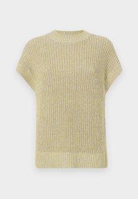 TEXTURE - Lihtne T-särk - tofu/lilac grey/olive