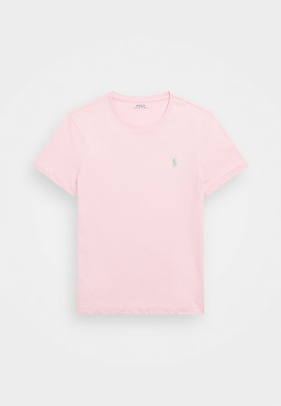 Polo Ralph Lauren CUSTOM SLIM FIT JERSEY CREWNECK T-SHIRT - Pamata T-krekls - garden pink