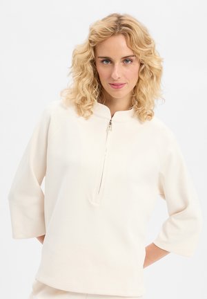 Sweatshirt - ecru