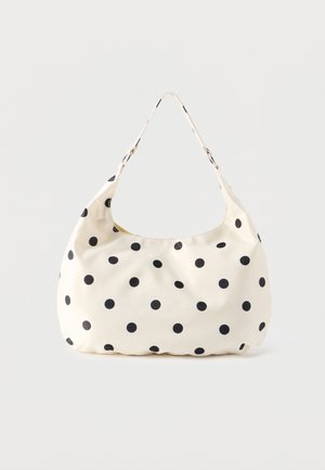 ONLLIA DOT SHOULDER BAG - Sac à main - black/cloud dancer