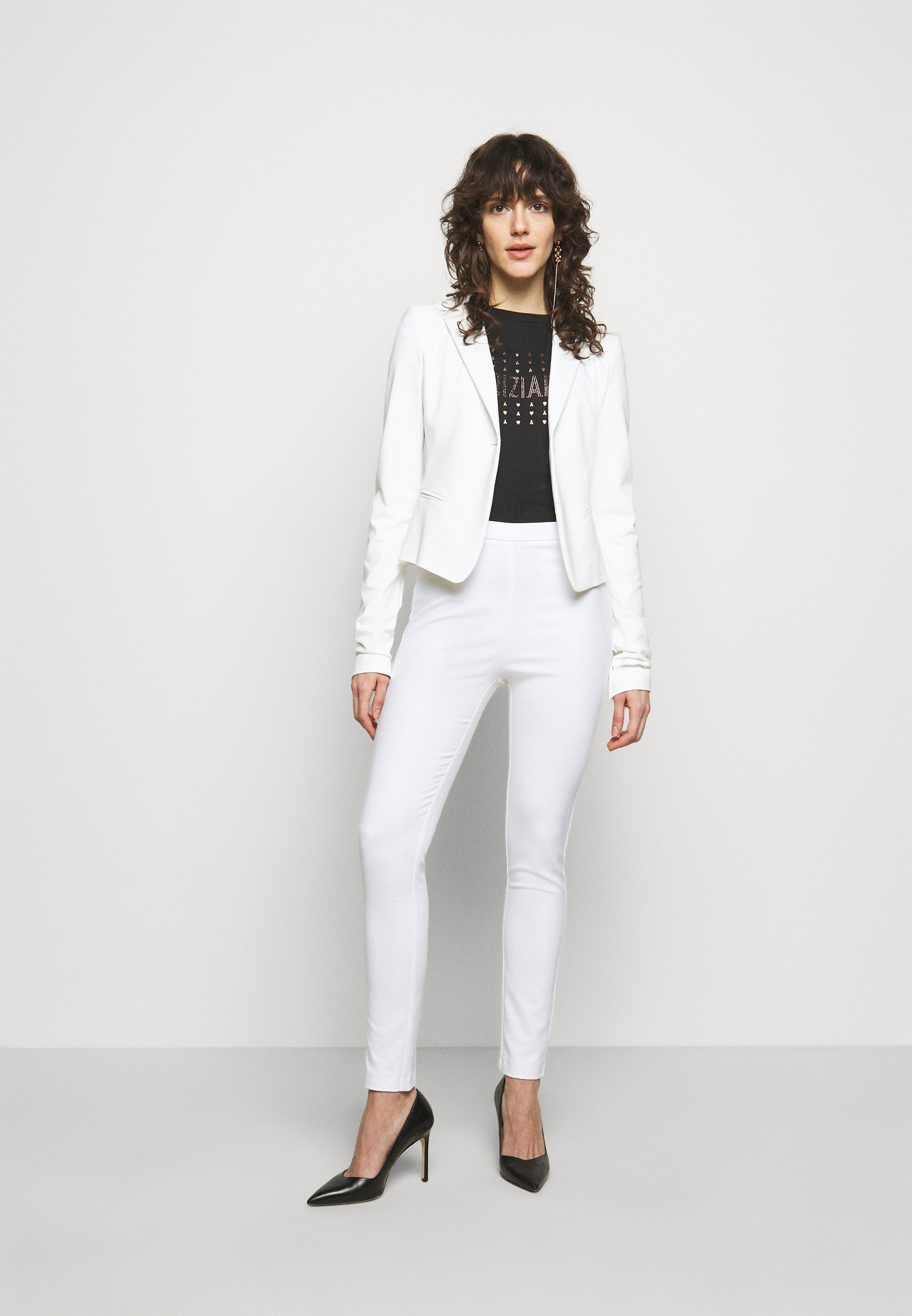Patrizia Pepe PANTALONI TROUSERS - Pantaloni - bianco - Zalando.it