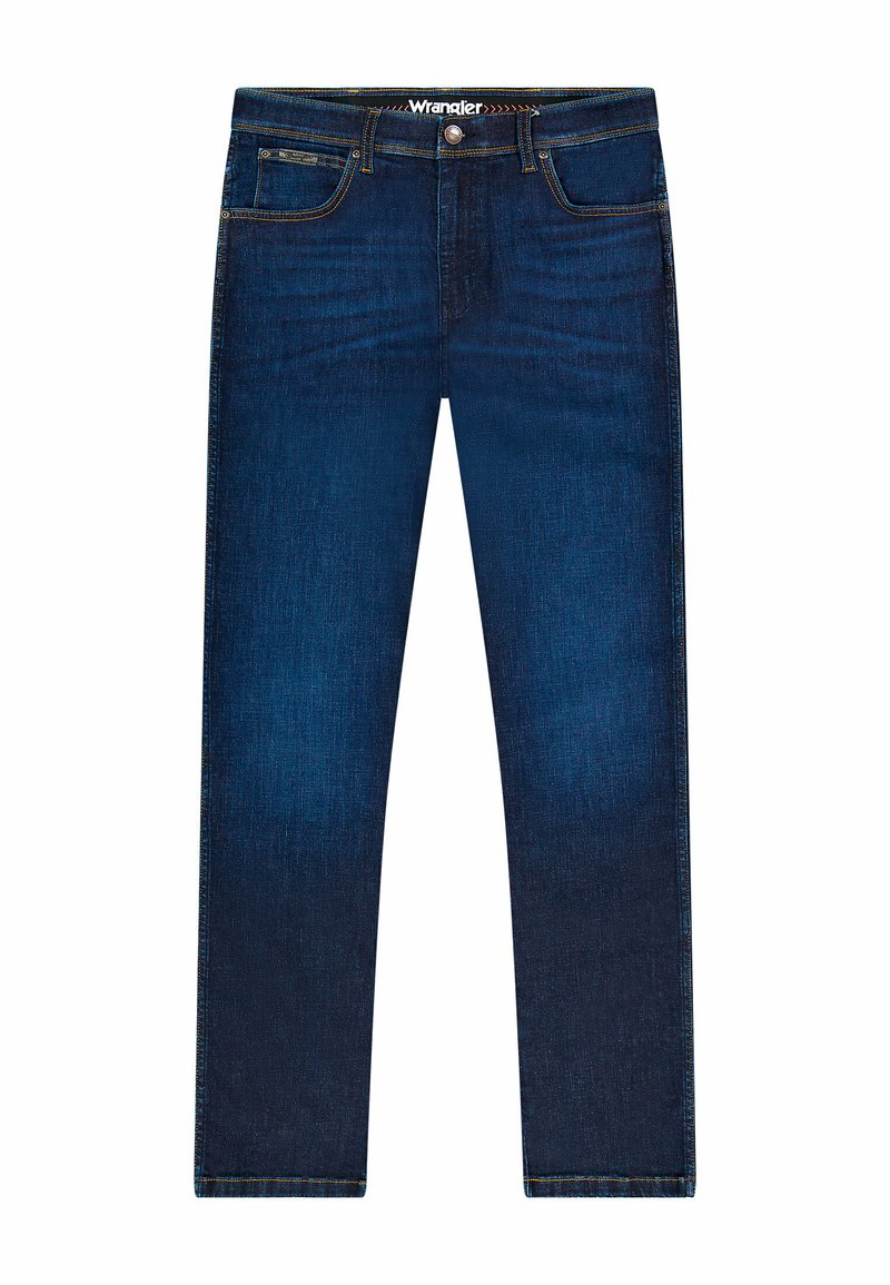 Wrangler TEXAS - Jeans Straight Leg - rustic navy/blue denim - Zalando