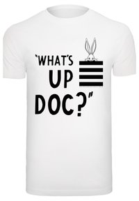 LOONEY TUNES BUGS BUNNY WHATS UP DOC - Tricou cu imprimeu - white