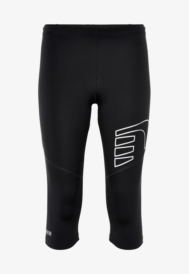 BASE DRY N COMFORT KNEE - Pantaloncini 3/4 - black