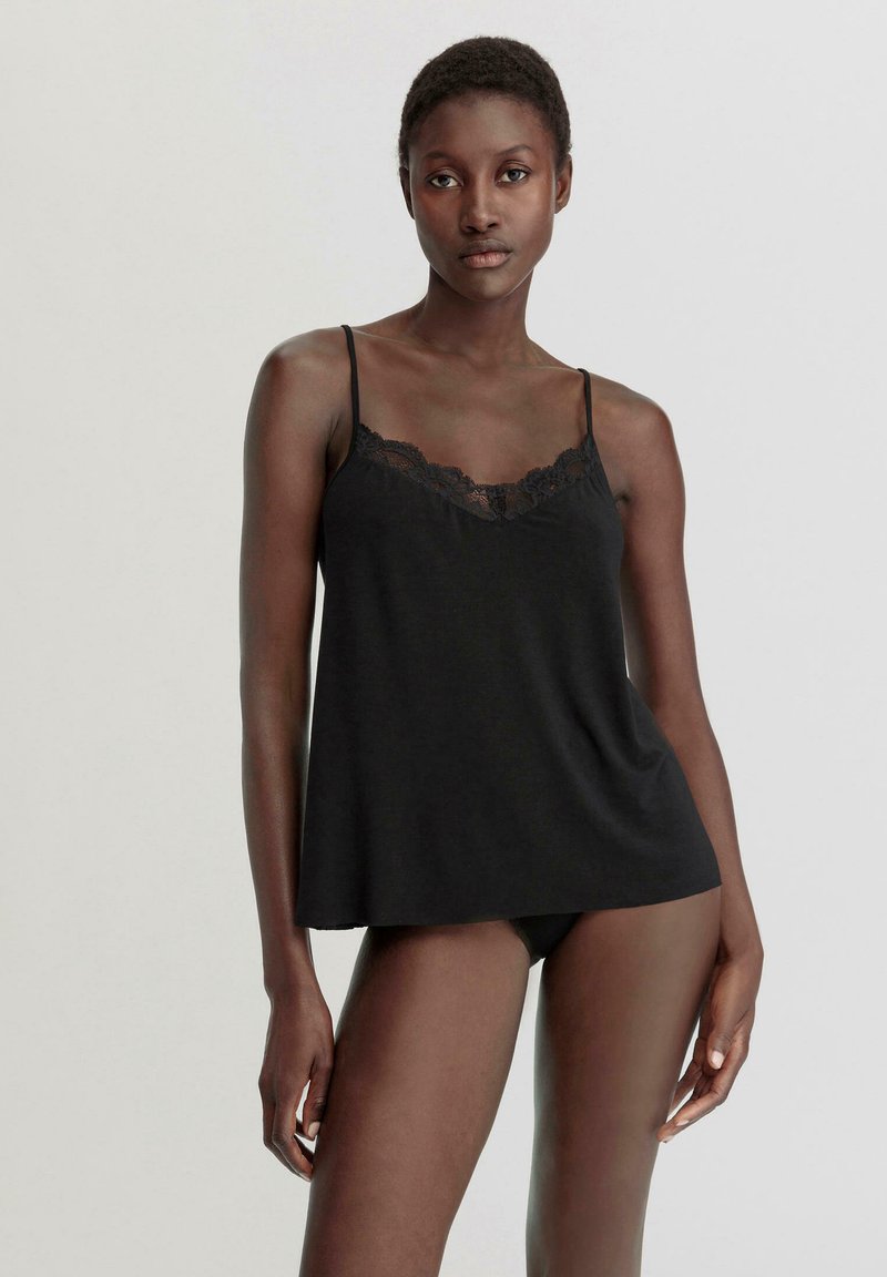 hessnatur Hemd - schwarz