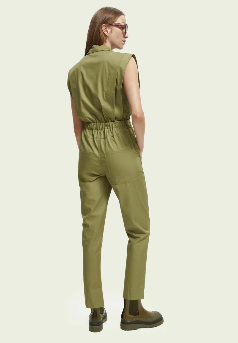 Damen Kleider | Scotch & Soda Jumpsuit army/grün - CX79251 Damen Kleider | Scotch & Soda Jumpsuit army/grün - CX79251
