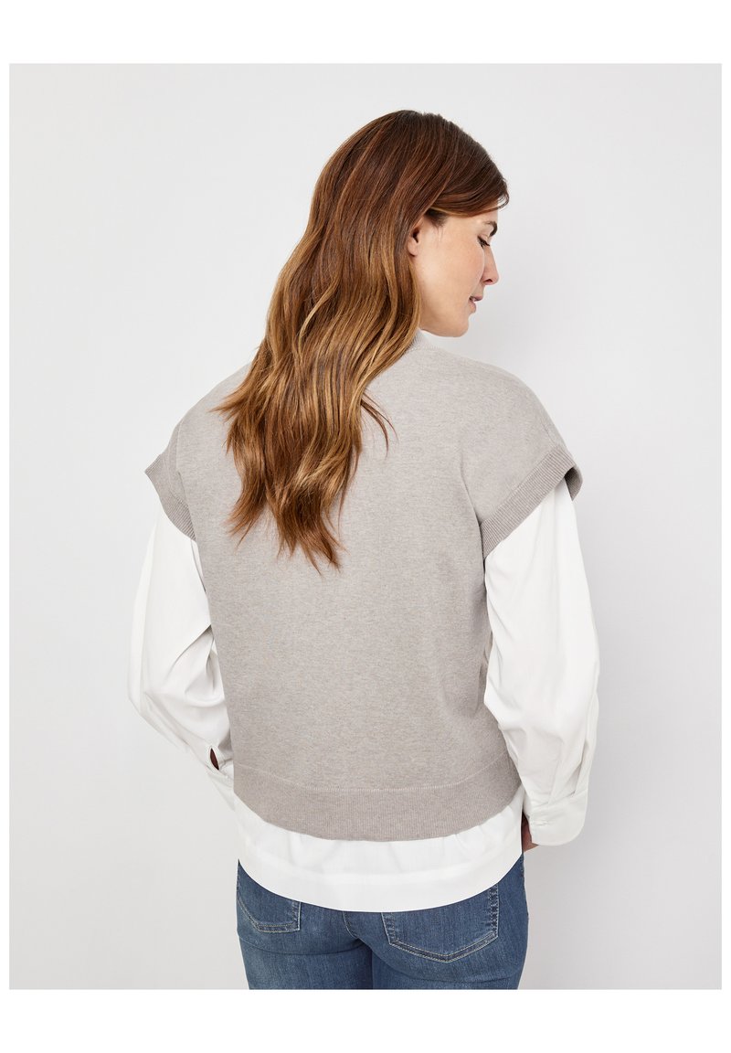 Damen Strickjacken | Gerry Weber Strickjacke dark clay melange/grau-meliert - IZ66092 Damen Strickjacken | Gerry Weber Strickjacke dark clay melange/grau-meliert - IZ66092