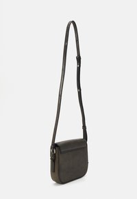 Becksöndergaard CRUSHED IRIS SMALL BAG - Geantă crossbody - black olive
