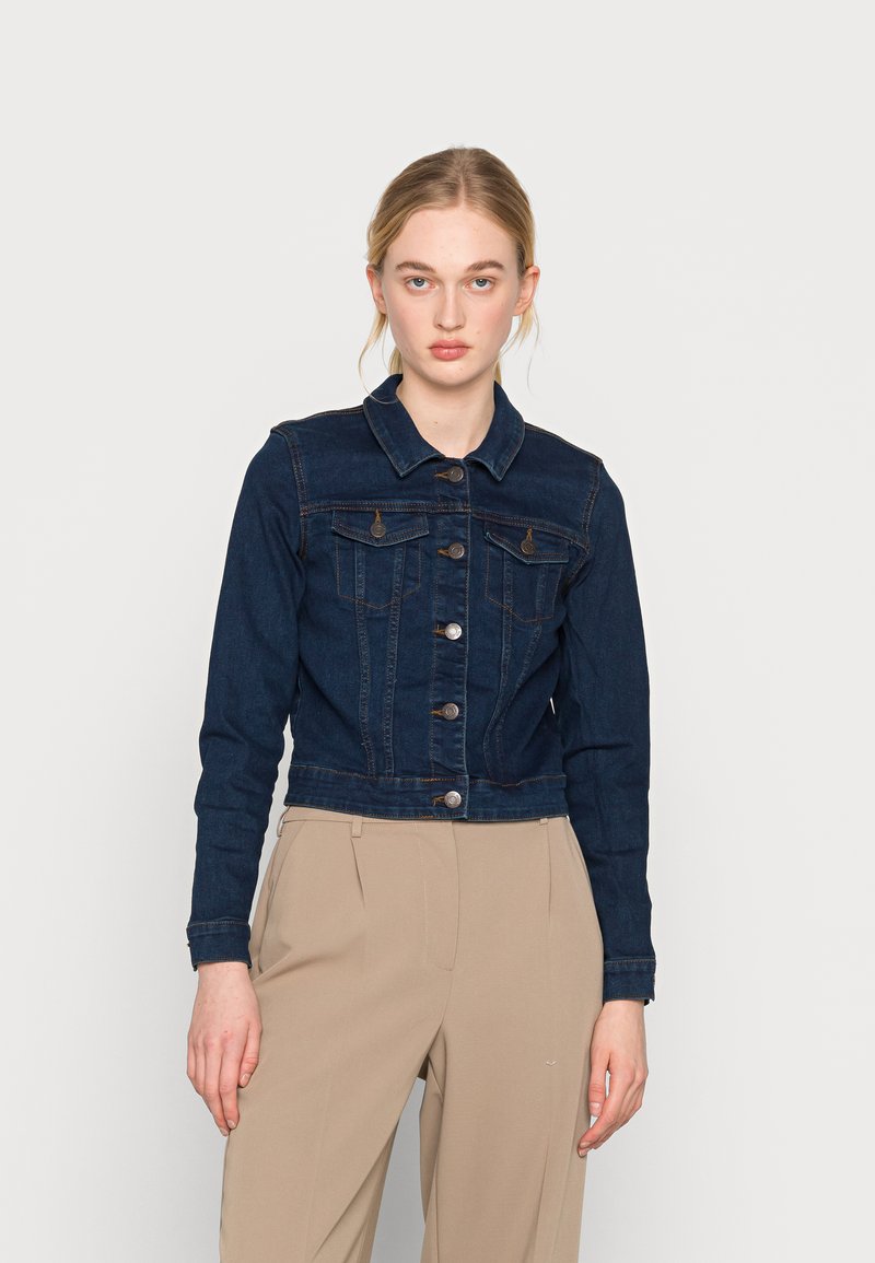 Noisy May NMDEBRA - Traper jakna - dark blue denim
