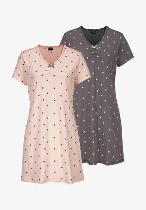 2 PACK - Nightie - rosé-mauve