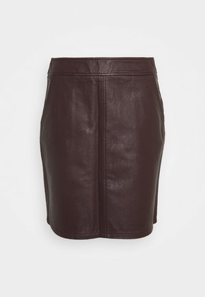 BERRY MINI - Mini skirt - purple
