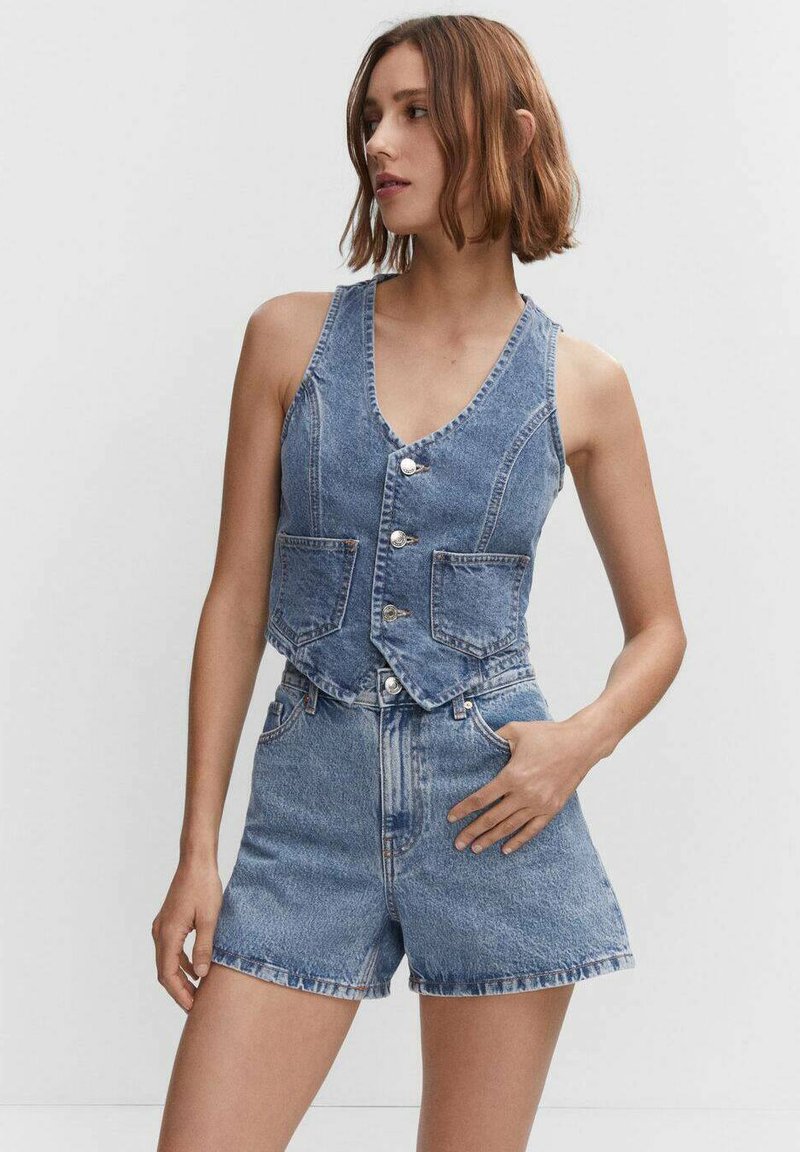 Mango ZOE Denim shorts mittelblau/blue Zalando.ie