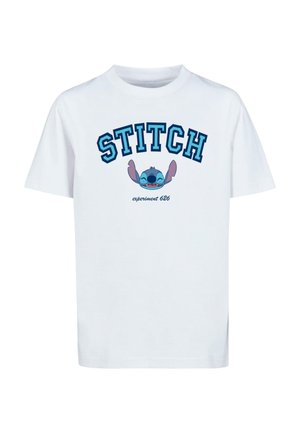 LILO AND STITCH - COLLEGIAL - Print T-shirt - white