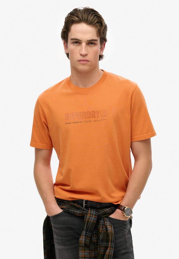 UTILITY GRAPHIC  - T-Shirt print - rusted orange