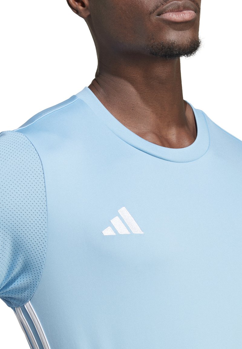 adidas Performance - TABELA - Sports T-shirt - light blue/white, Enlarge