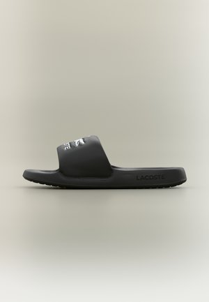 SERVE SLIDE 1.0 - Pantolette flach - black/white
