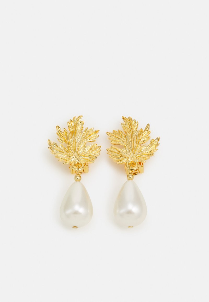 Jay Lane LEAF CLIP EARRING Earrings goldcoloured Zalando.ie