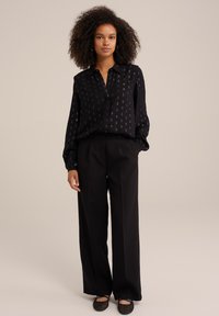 WE Fashion Bluza z gumbi - black
