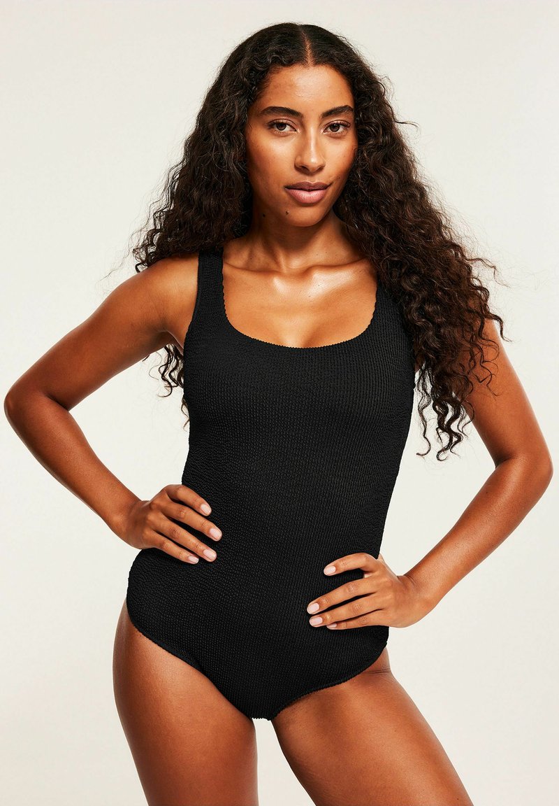 Kappahl TEXTURED - Badedragt - black/sort - Zalando.dk