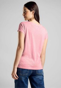 Street One MIT RAFFUNG - T-shirts basic - rosa