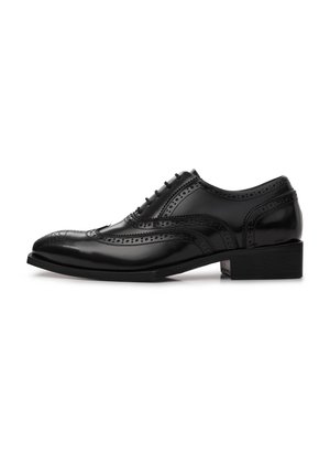 Smart lace-ups - black
