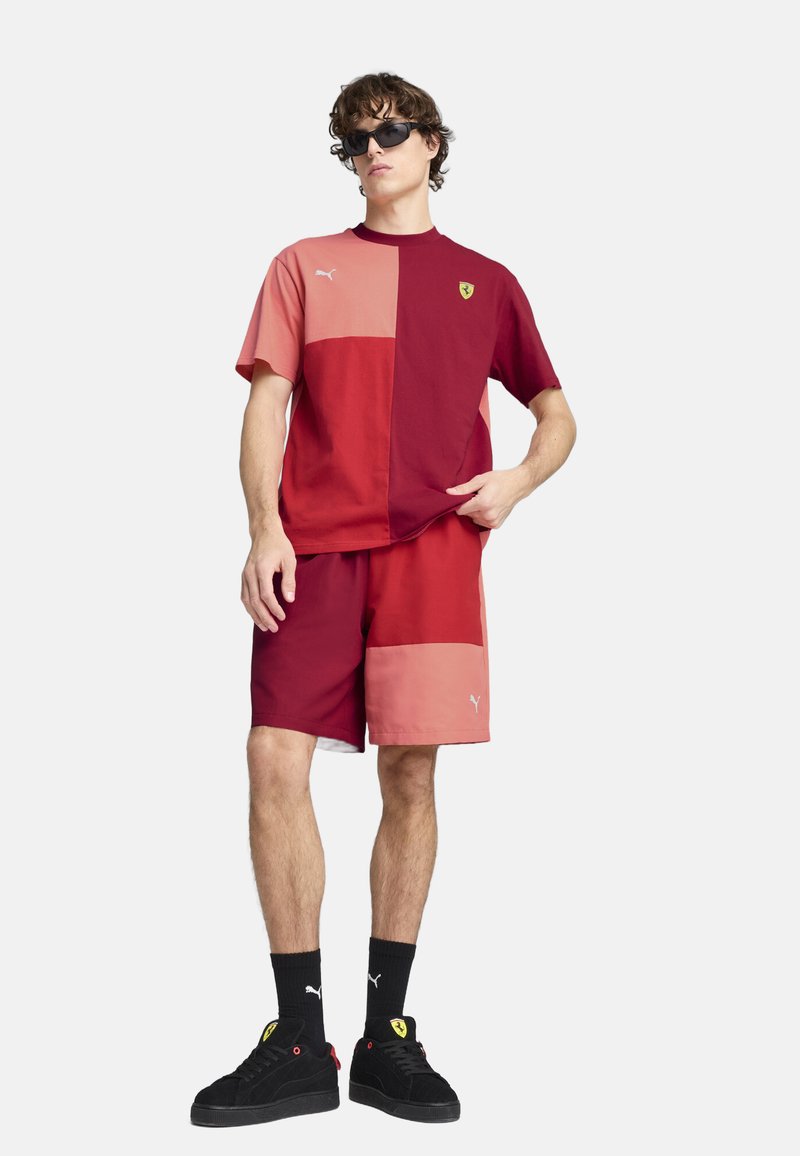 Puma SCUDERIA FERRARI RACE LIFESTYLE - T-shirts print - rosso corsa
