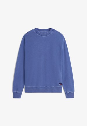 Tommy Jeans, WASHED CREW - Sweatshirt - blue storm