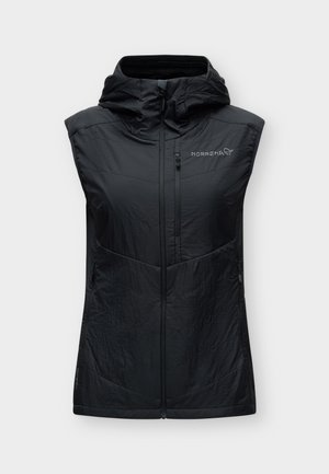 Norrøna, LYNGEN VEST - Veste sans manches - caviar black