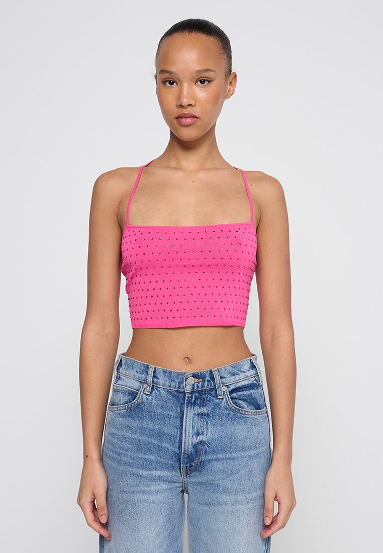 CHIARA FERRAGNI Top donkerroze CHIARA FERRAGNI Top donkerroze