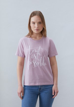 Anna Field Camiseta estampada - mauve