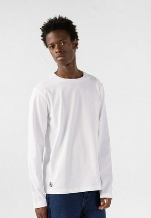 ROUND-NECK EMILIO - Maglietta a manica lunga - white