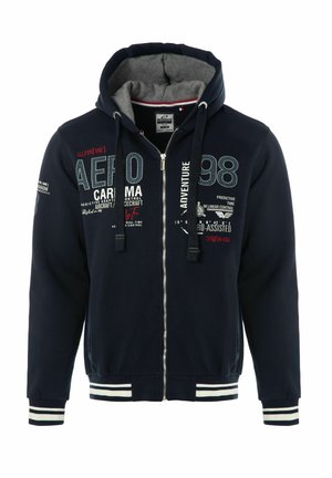 PREMIUM  - Sweater met rits - blau