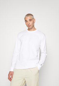 Carhartt WIP - BASE - Long sleeved top - white/black Thumbnail Image 1