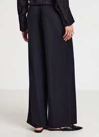 Calliope GINNICI WIDE  - Pantaloni - ultrablack