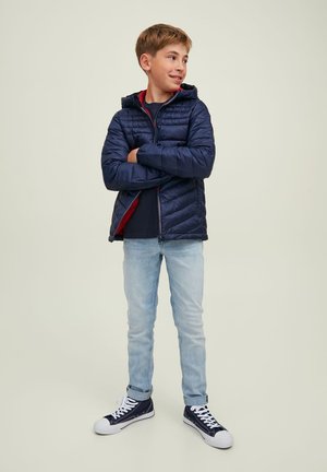 PUFFER HOOD - Winter jacket - navy blazer
