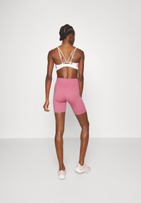 Nike Performance ONE - Leggings - desert berry/white