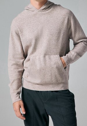 Sweat à capuche - beige