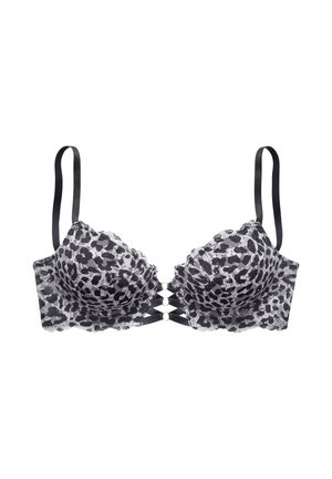 LASCANA Push-up BH - leo silberfarben