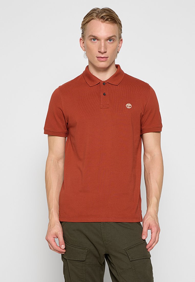 Timberland Poloshirt rood Timberland Poloshirt rood