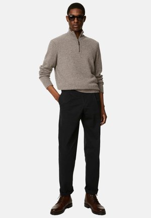 Marks & Spencer HALF ZIP  - Striktrøje - neutral