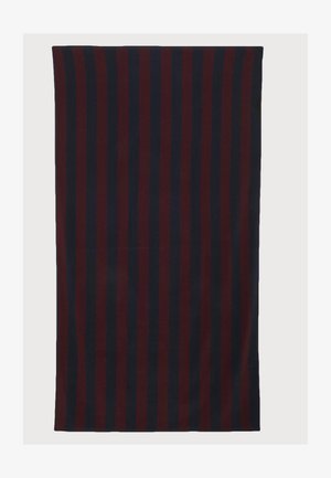 BEACH TOWEL 180x100CM 500 GSM - Strandhandduk - dark blue/bordeaux
