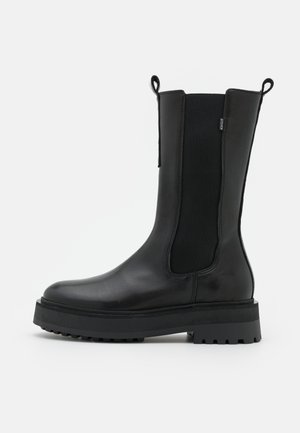 PEPPAL - Platform boots - black