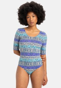 KURZÄRMLIGER  - Body - blue