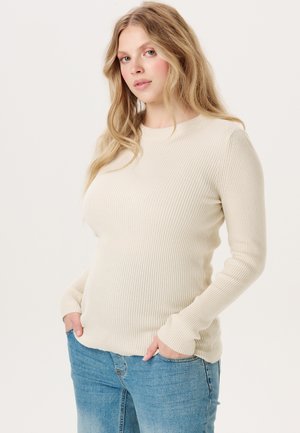 Noppies, LANGARMSHIRT - Long sleeved top - bone white