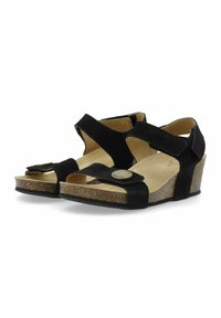 Ca'Shott CASMETTE  - Sandály na platformě - black