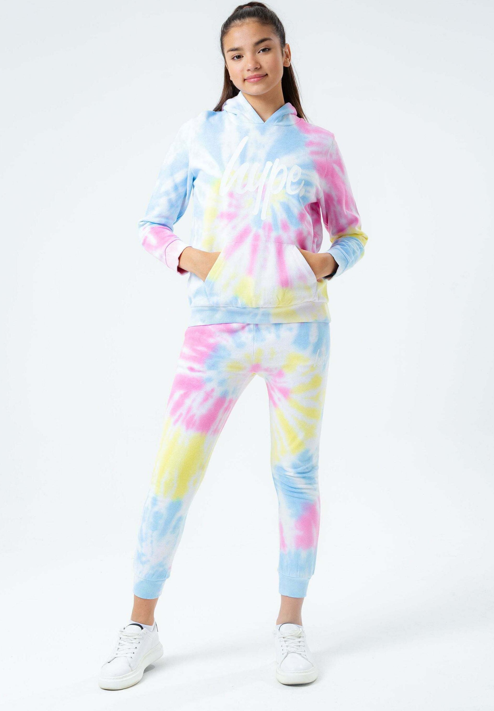 RAINBOW TIE DYE SCRIPT LOGO - Pantalones deportivos - - Zalando.es