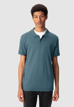 SHORT-SLEEVED - Poloshirt - blue grey