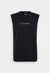 MUSCLE TANK PRIDE 100% COTTON TEE - Camiseta de pijama - black